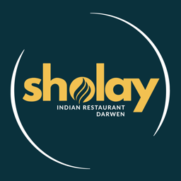 Sholay Indian Darwen logo.